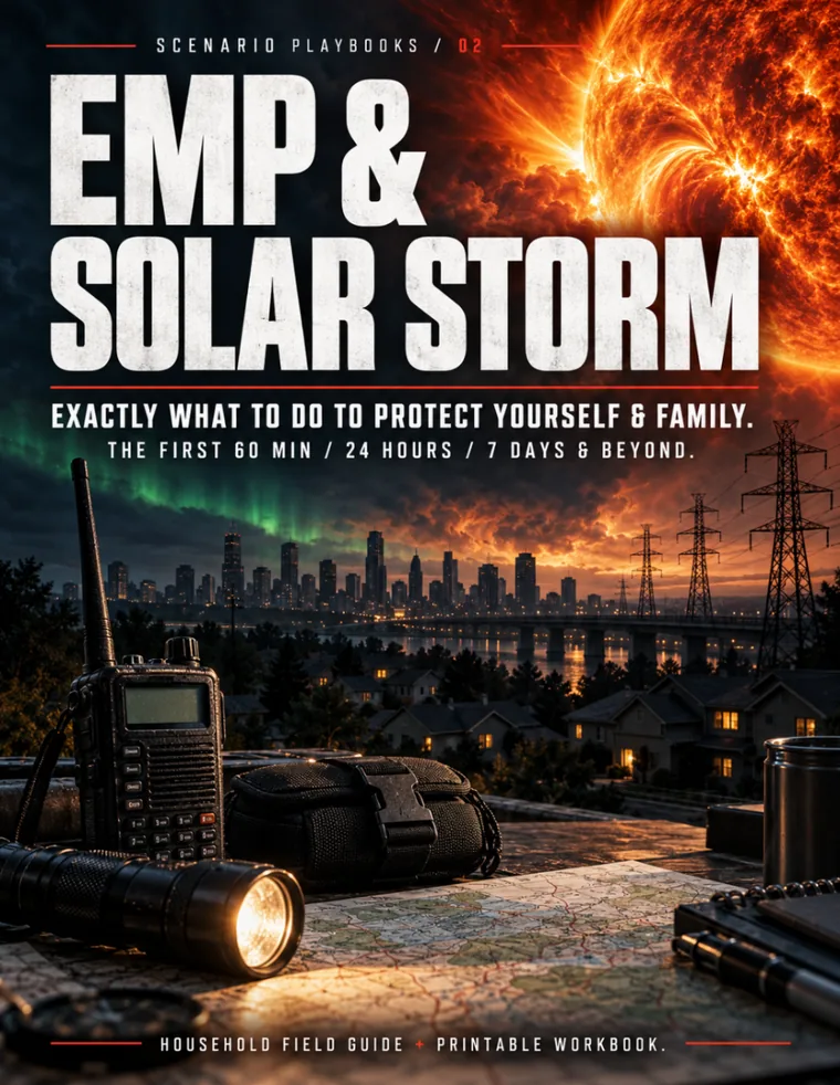 EMP and Solar Storm guide cover
