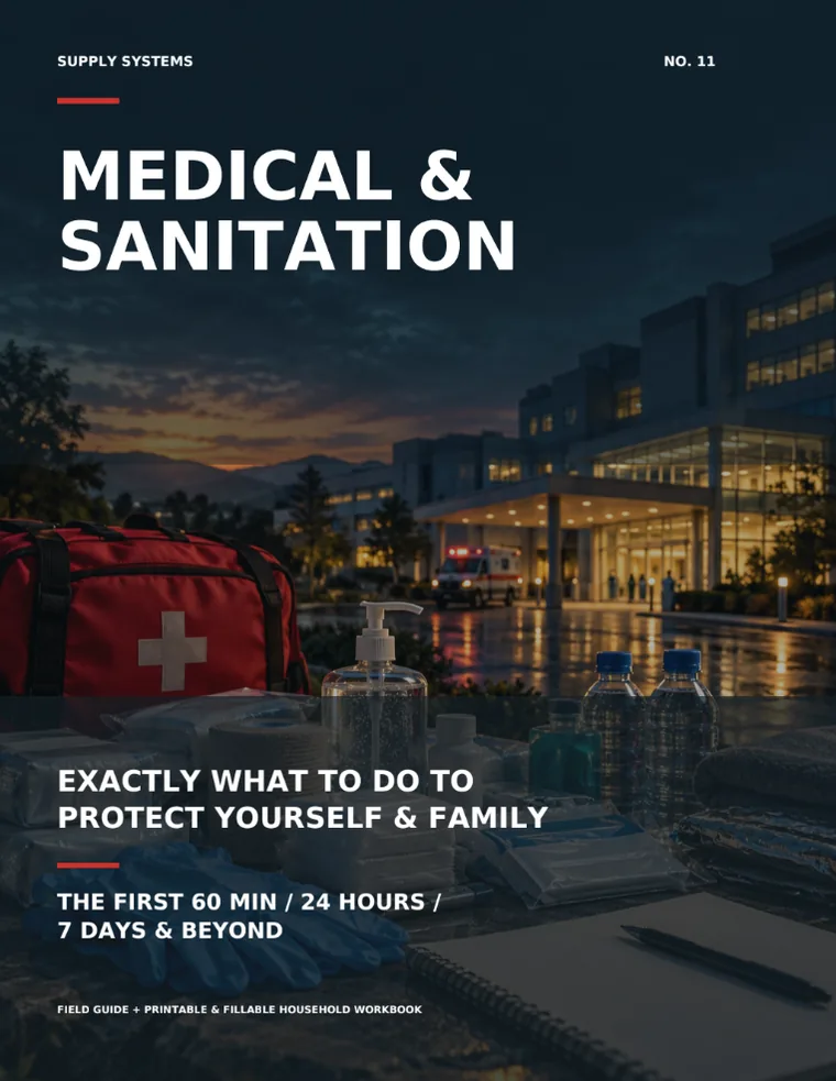 Medical and Sanitation guide cover