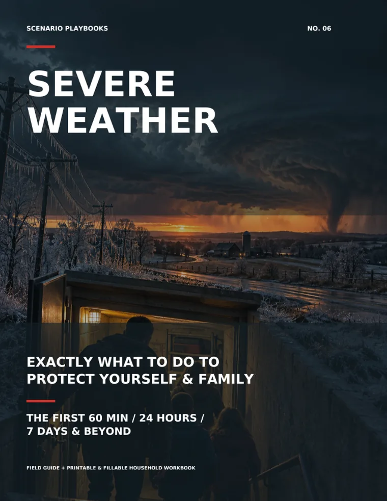 Severe Weather guide cover