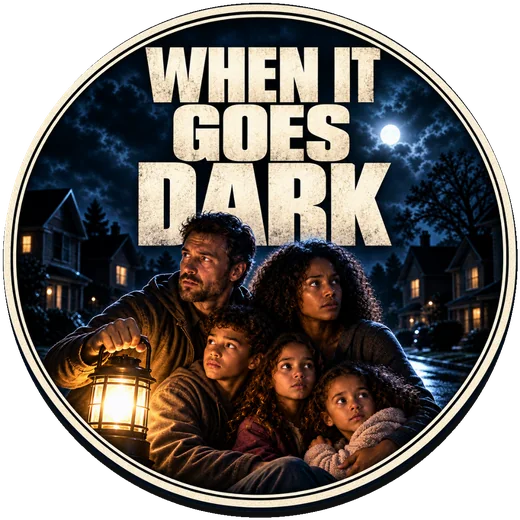 When It Goes Dark series badge